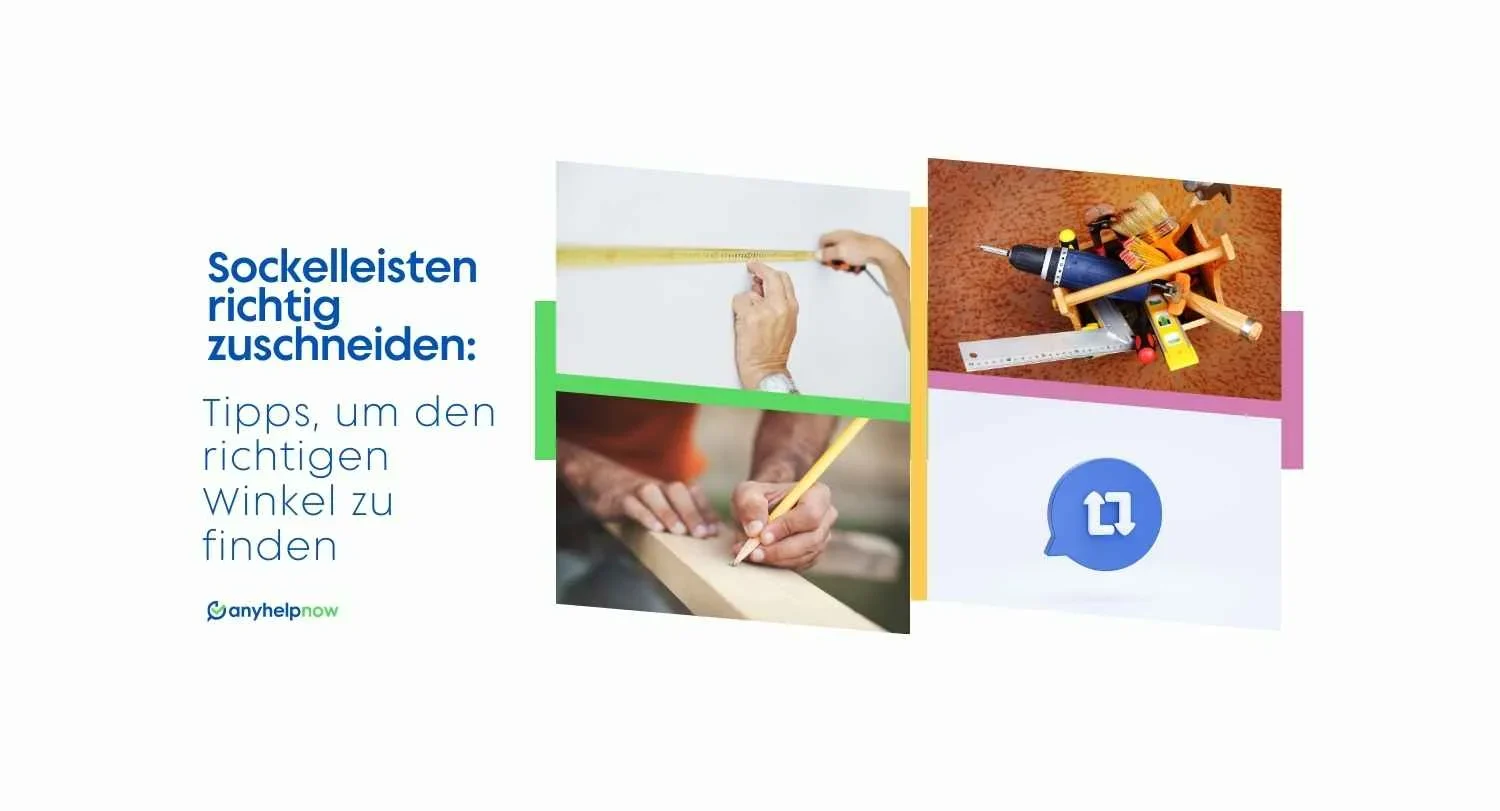 Sockelleisten richtig zuschneiden: Tipps, um den richtigen Winkel zu finden
