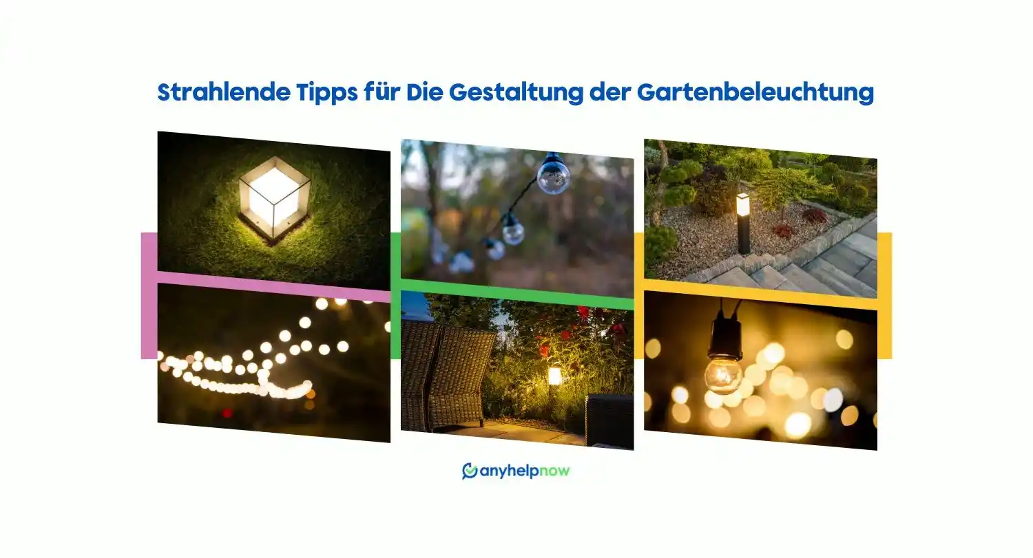 Strahlende Tipps für die Gestaltung der Gartenbeleuchtung
