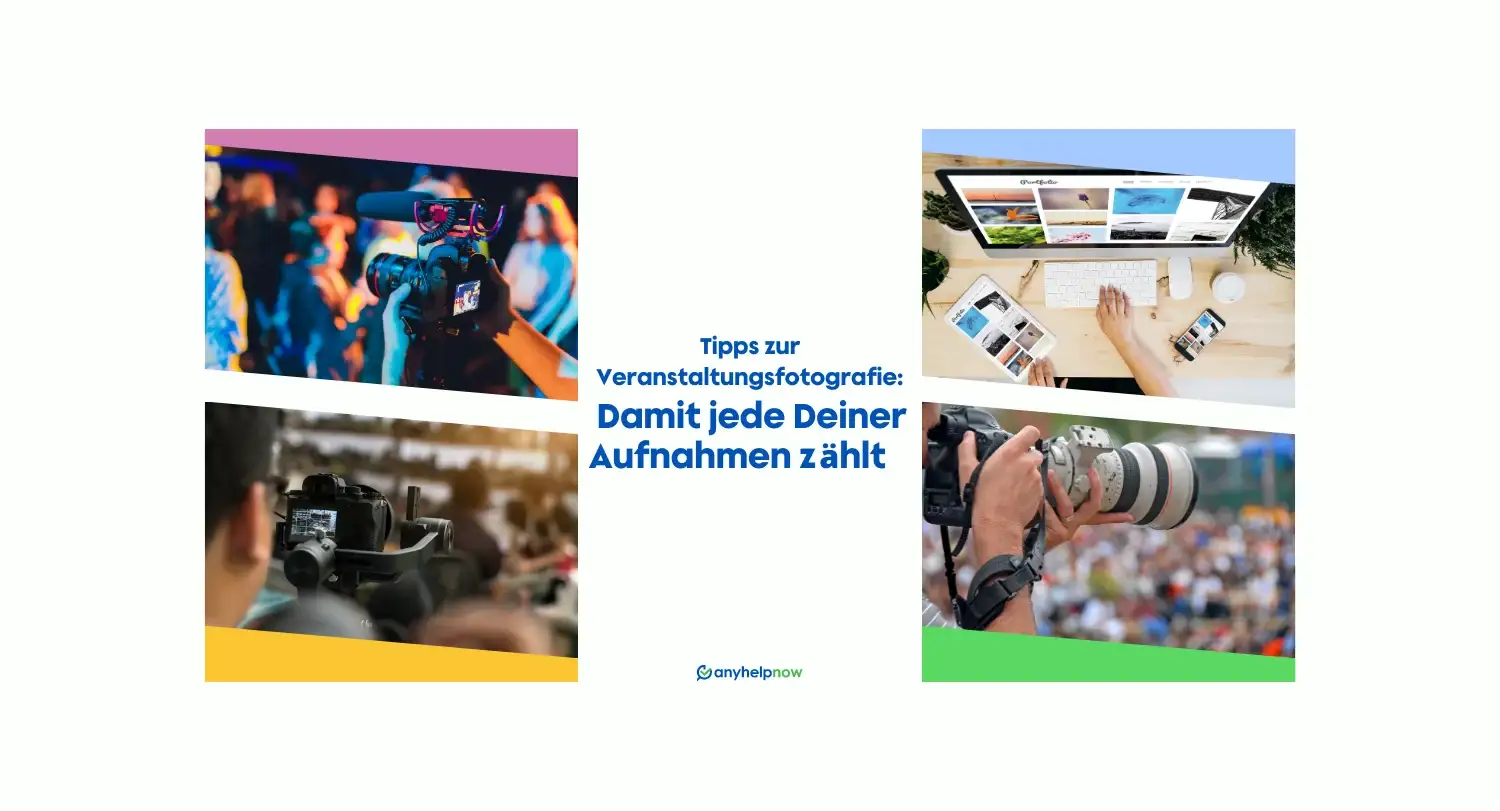 Tipps zur Veranstaltungsfotografie: Damit jede Deiner Aufnahmen zählt