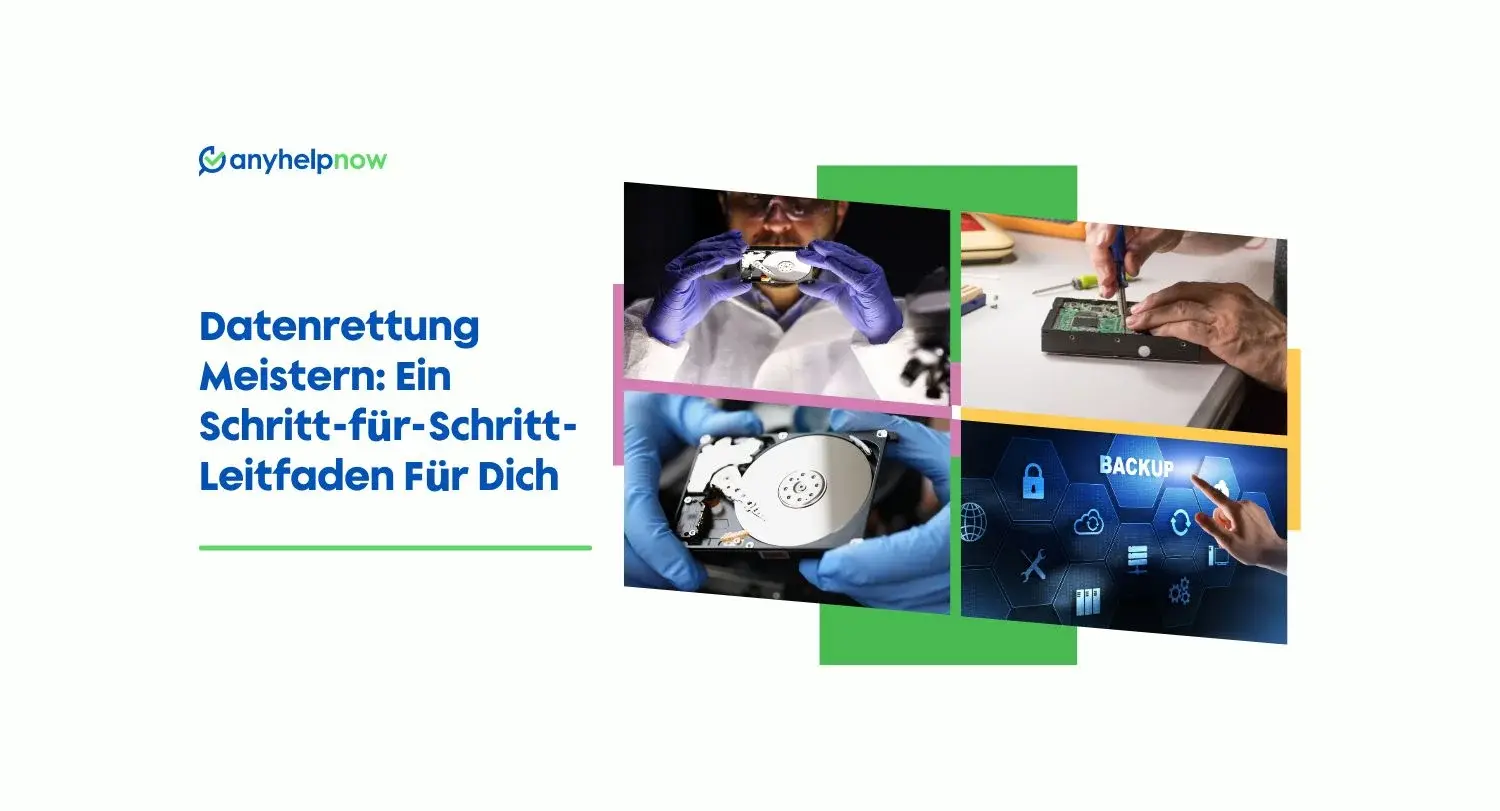 Datenrettung meistern: Ein Schritt-für-Schritt-Leitfaden für Dich