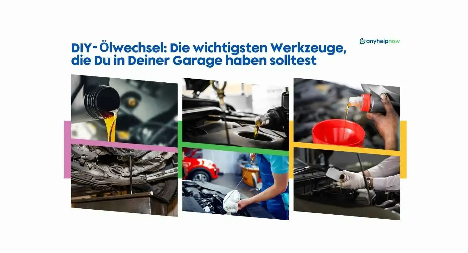 DIY-Ölwechsel: Die wichtigsten Werkzeuge, die Du in Deiner Garage haben solltest