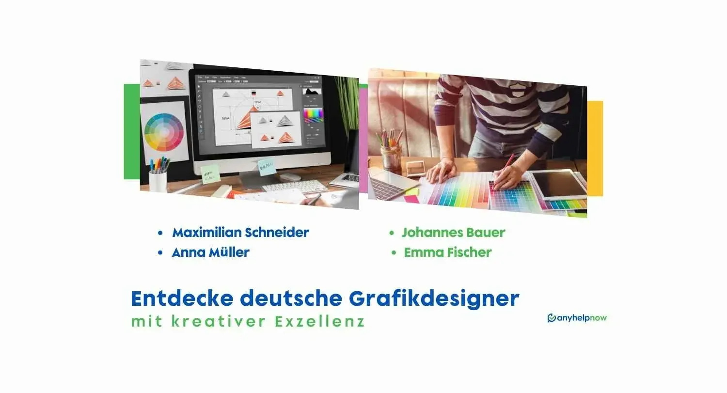 Entdecke deutsche Grafikdesigner mit kreativer Exzellenz