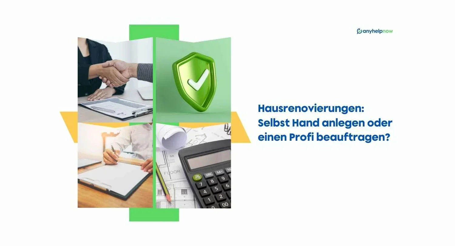 Hausrenovierungen: Selbst Hand anlegen oder einen Profi beauftragen?