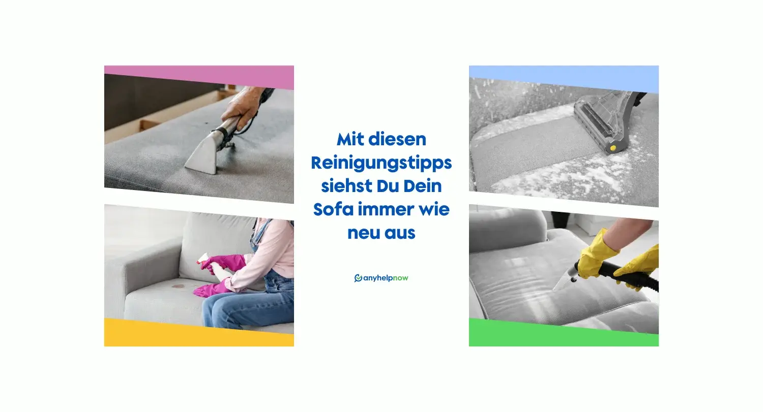 Mit diesen Reinigungstipps sieht Dein Sofa immer wie neu aus